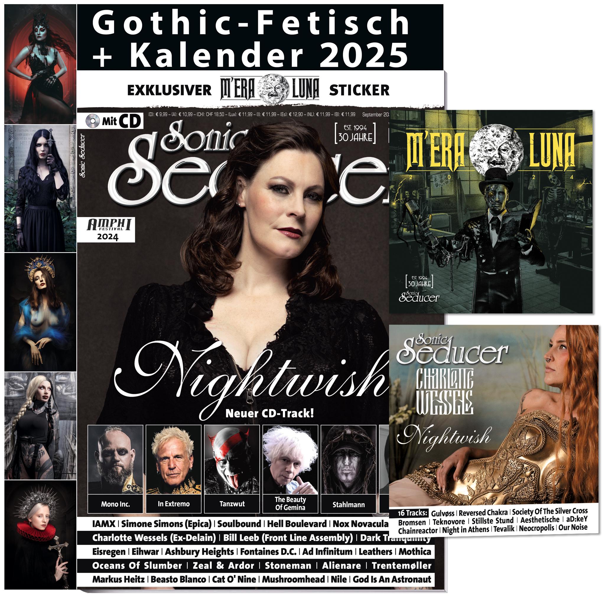 Cover: 9783958973848 | Sonic Seducer 09/2024 | Taschenbuch | 1CD, 1Sticker, 1Kalender | 2025