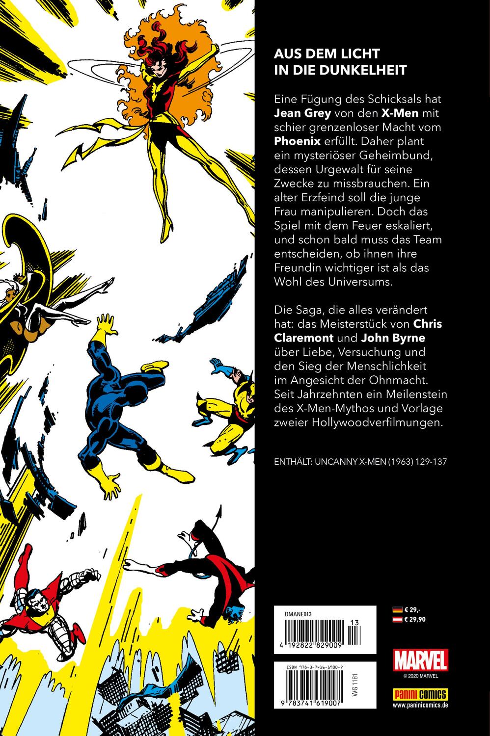 Rückseite: 9783741619007 | Marvel Must-Have: X-Men: Die Dark Phoenix Saga | Claremont (u. a.)