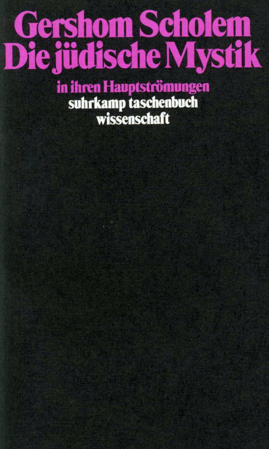 Cover: 9783518279304 | Die jüdische Mystik in ihren Hauptströmungen | Gershom Scholem | Buch
