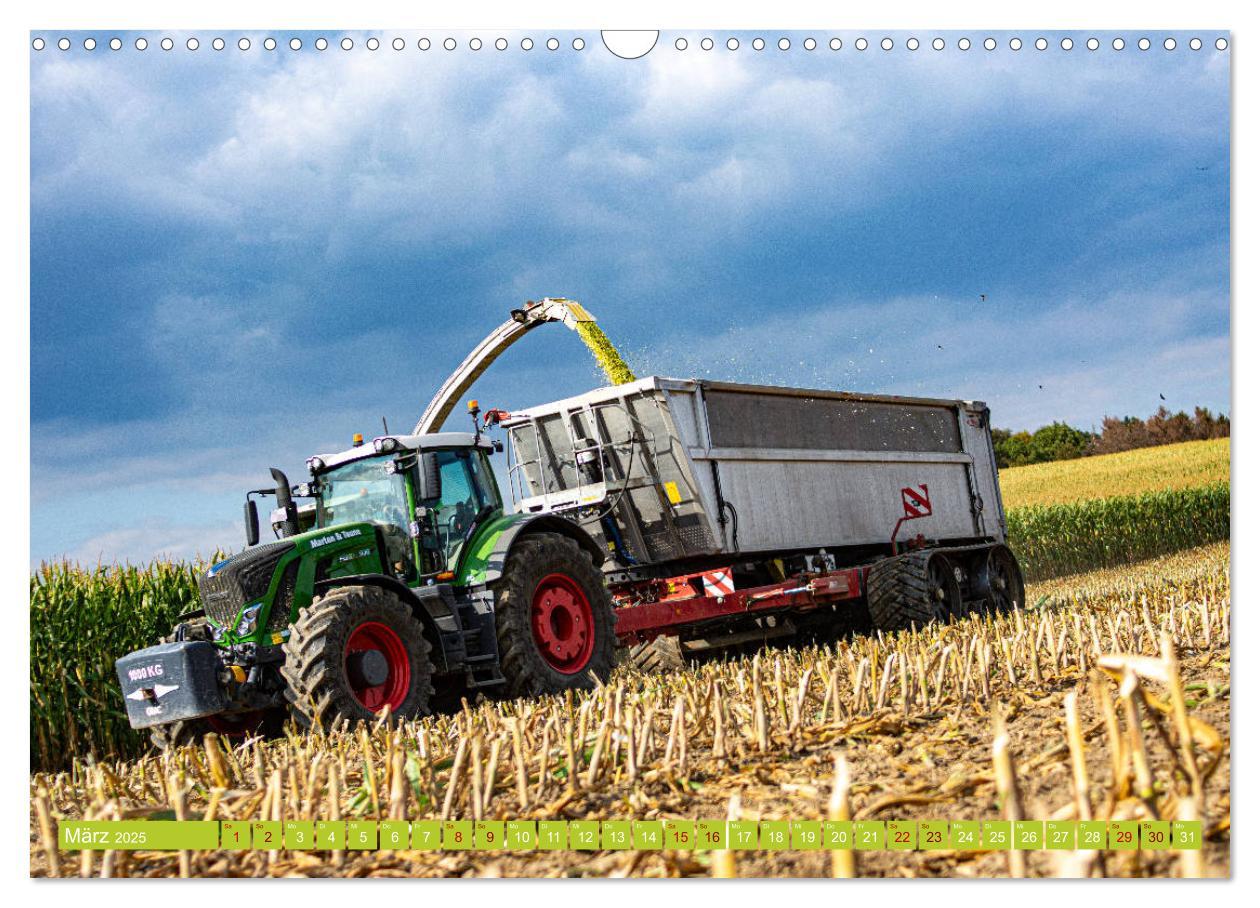 Bild: 9783435184118 | Landwirtschaft - Maisernte (Wandkalender 2025 DIN A3 quer),...