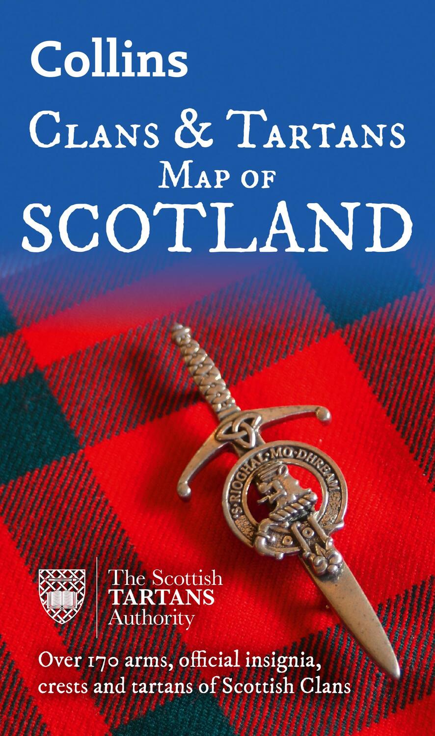Cover: 9780008603014 | Collins Scotland Clans and Tartans Map | Collins Maps | (Land-)Karte
