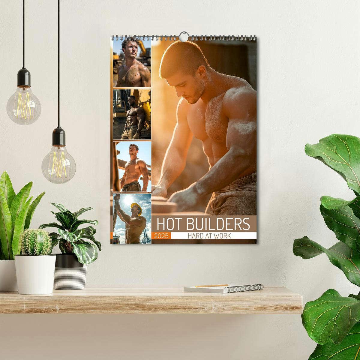 Bild: 9781325990443 | Hot Builders - Hard at Work (Wall Calendar 2025 DIN A3 portrait),...