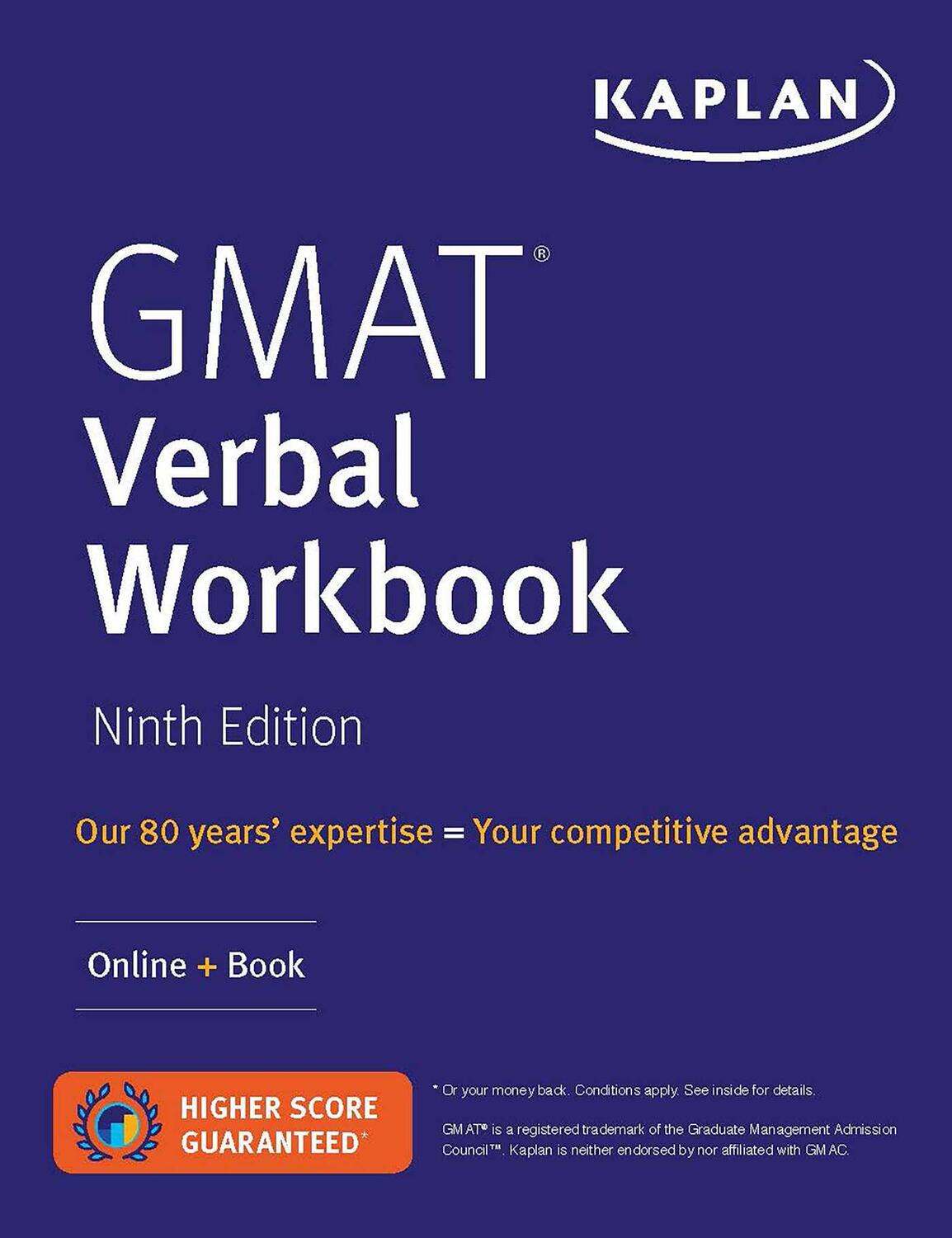 Cover: 9781506263533 | GMAT Verbal Workbook | Over 200 Practice Questions + Online | Prep