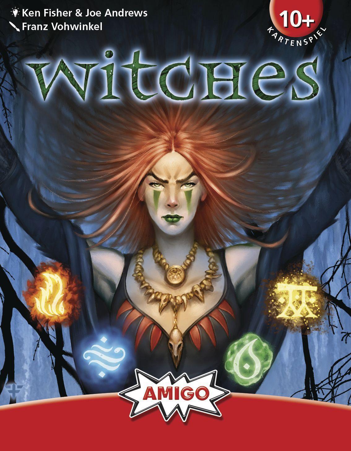 Cover: 4007396049909 | Witches | AMIGO - Kartenspiel | Ken Fisher | Spiel | Brettspiel | 2014