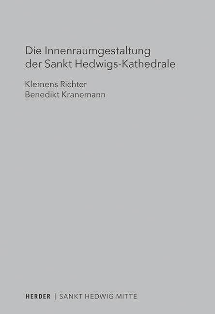 Cover: 9783451397660 | Die Innenraumgestaltung der Sankt Hedwigs-Kathedrale Berlin | Buch