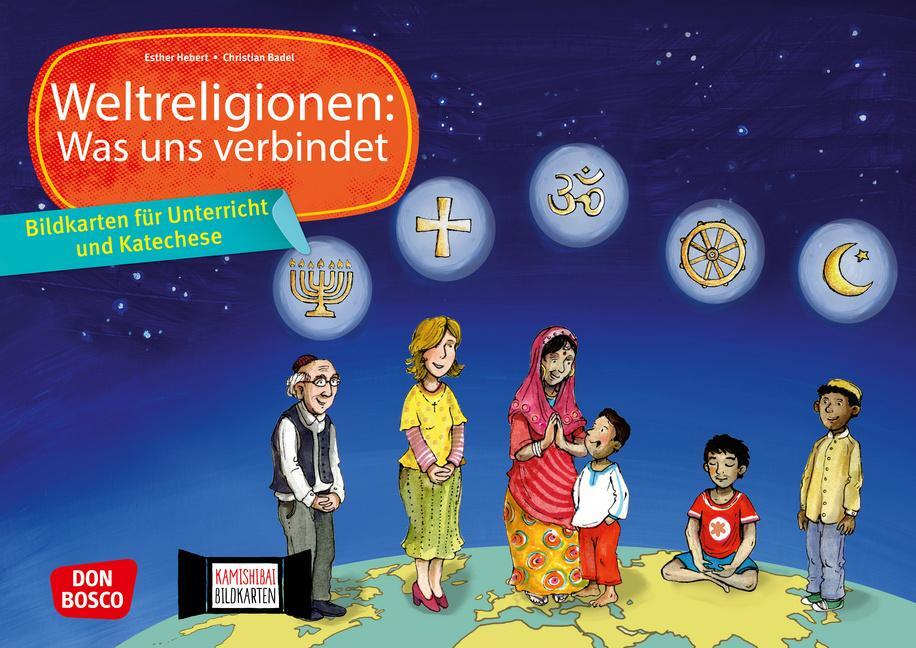 Cover: 4260179511363 | Weltreligionen: Was uns verbindet. Kamishibai Bildkartenset. | Hebert