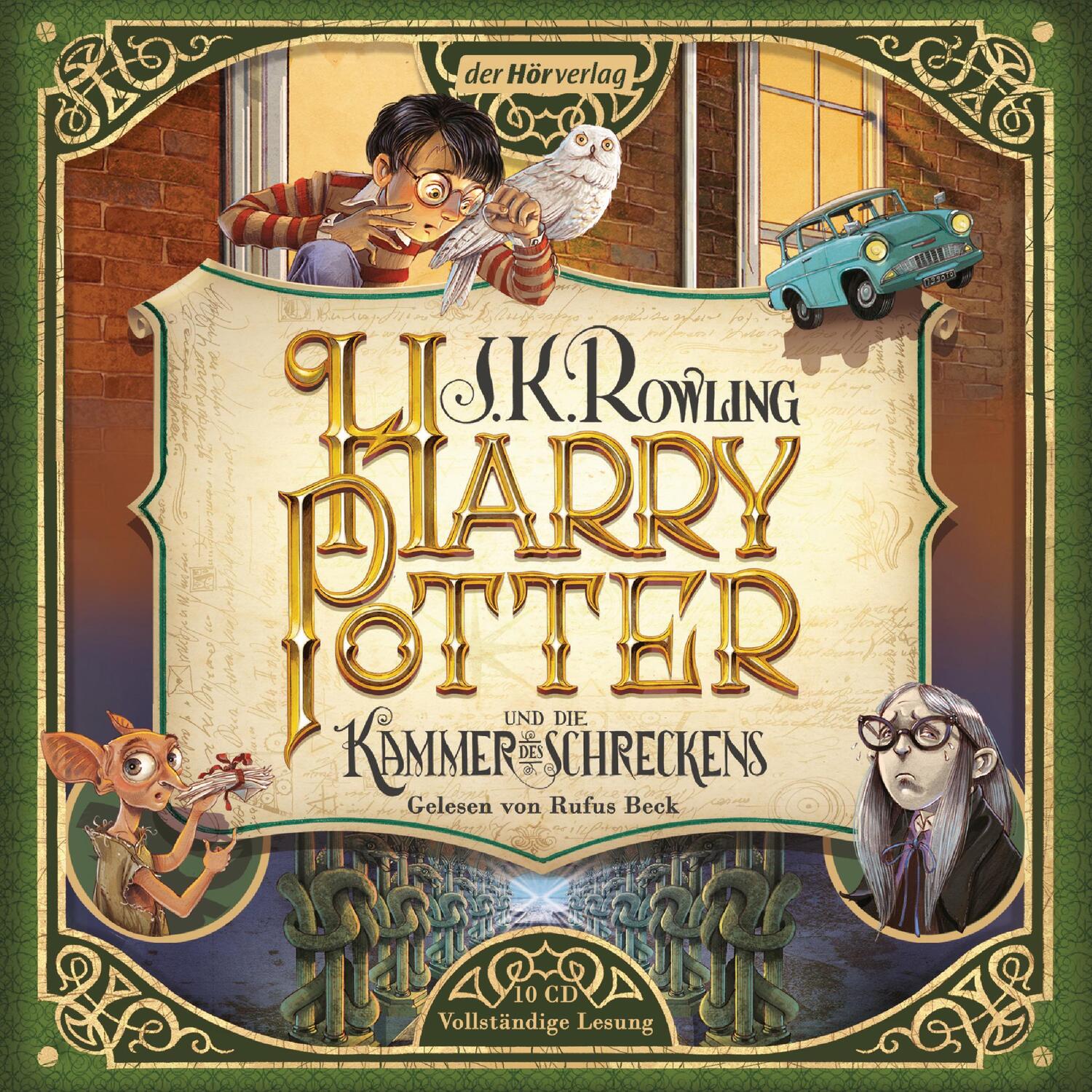 Cover: 9783844537130 | Harry Potter und die Kammer des Schreckens | Die Jubiläumsausgabe | CD