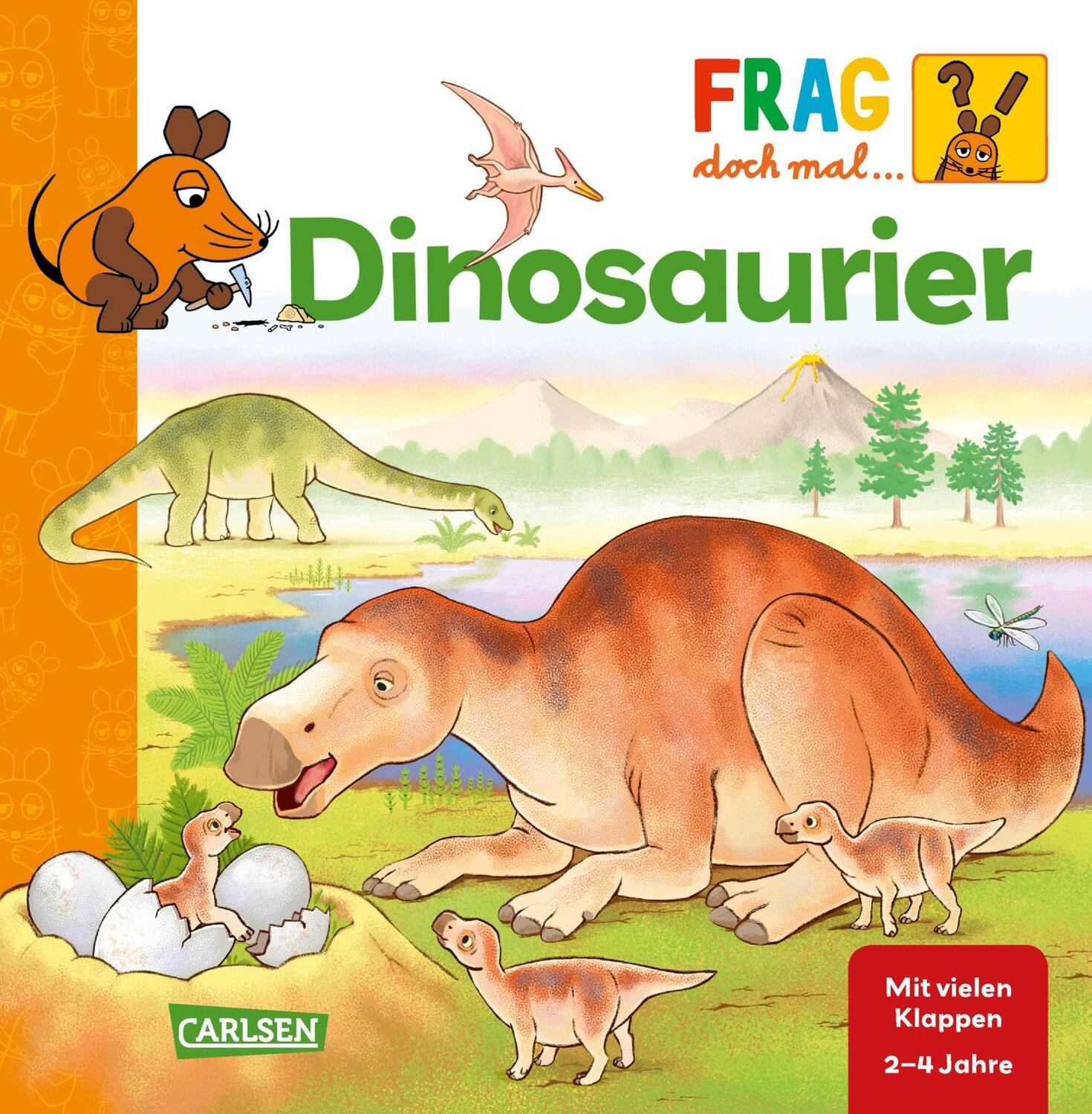 Cover: 9783551253576 | Frag doch mal ... die Maus: Dinosaurier | Petra Klose | Buch | 16 S.