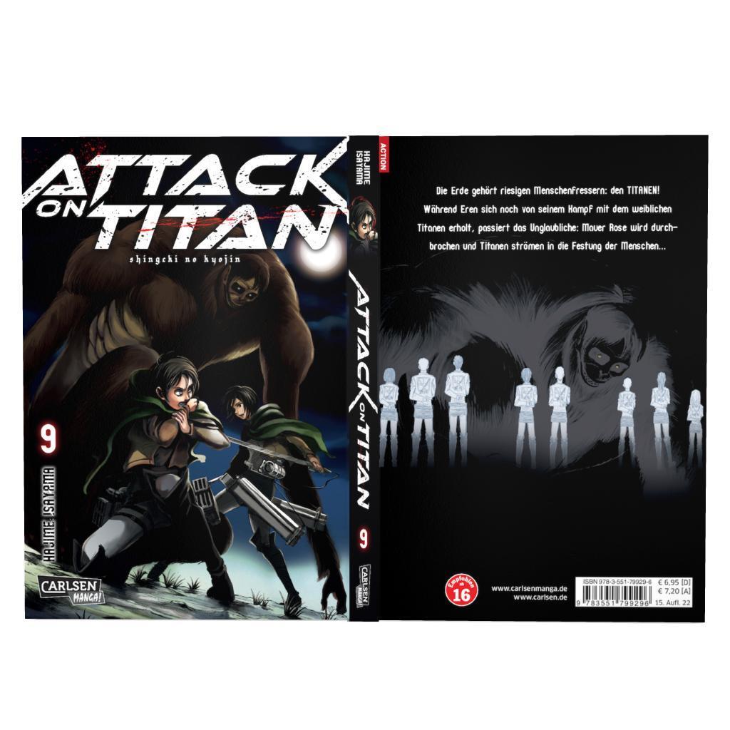 Bild: 9783551799296 | Attack on Titan 09 | Hajime Isayama | Taschenbuch | Attack on Titan