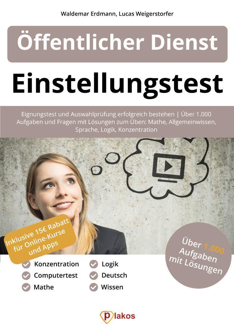 Cover: 9783948144661 | Einstellungstest Öffentlicher Dienst | Waldemar Erdmann (u. a.) | Buch