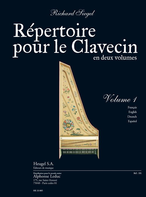 Cover: 9790047338853 | Repertoire pour le clavecin vol.1 | Buch | Éditions Alphonse Leduc