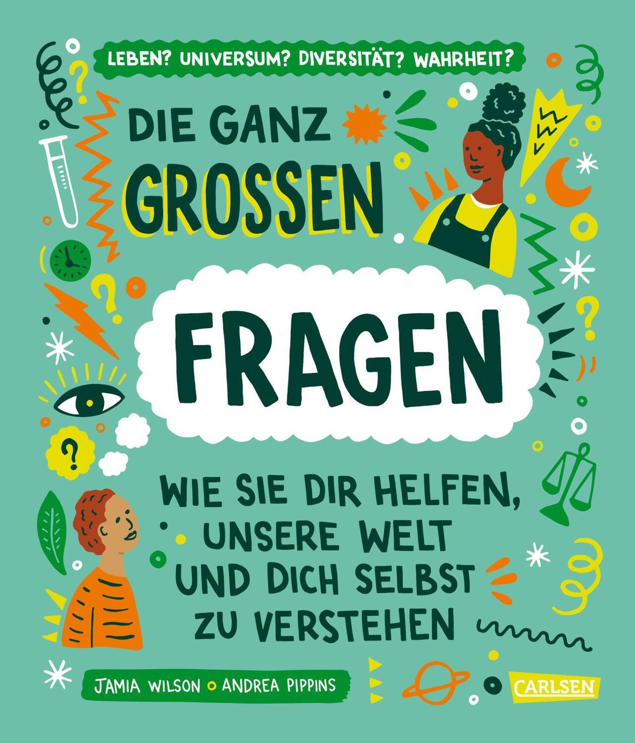Cover: 9783551254597 | Die ganz großen Fragen | Jamia Wilson | Buch | 64 S. | Deutsch | 2022