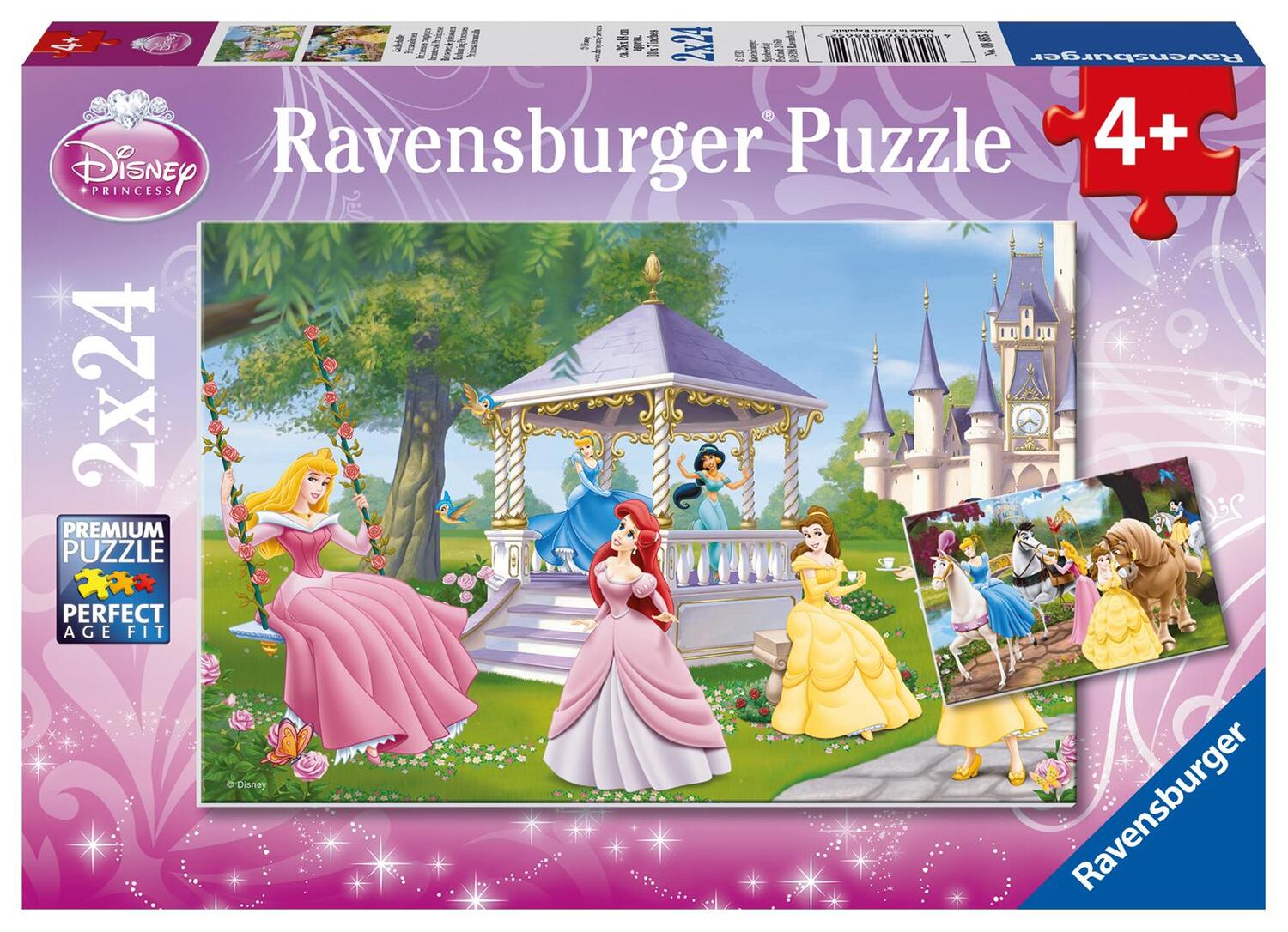 Cover: 4005556088652 | Disney: Zauberhafte Prinzessinnen. Puzzle 2 x 24 Teile | Spiel | 2016