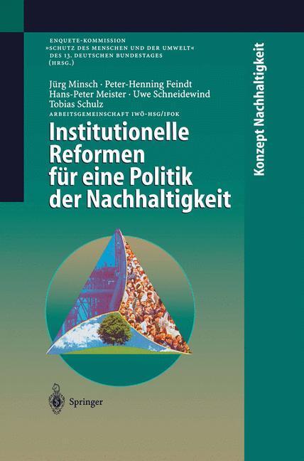 Cover: 9783540645924 | Institutionelle Reformen für eine Politik der Nachhaltigkeit | Buch