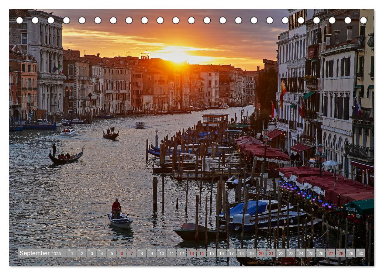 Bild: 9783383821981 | Mein VENEDIG (Tischkalender 2025 DIN A5 quer), CALVENDO Monatskalender