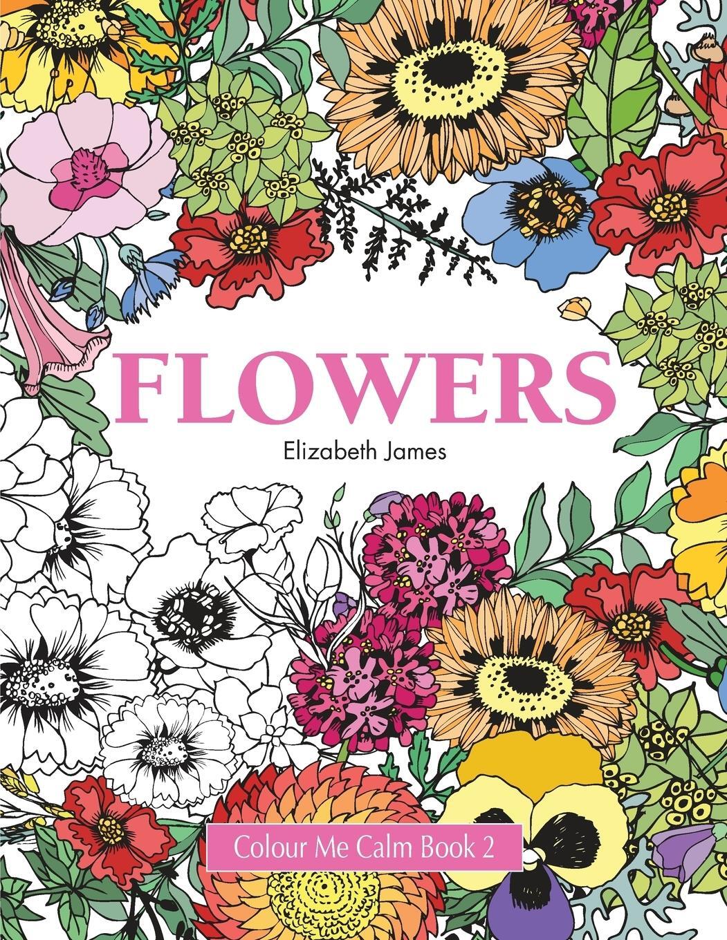 Cover: 9781785950858 | Colour Me Calm Book 2 | Flowers | Elizabeth James | Taschenbuch | 2015
