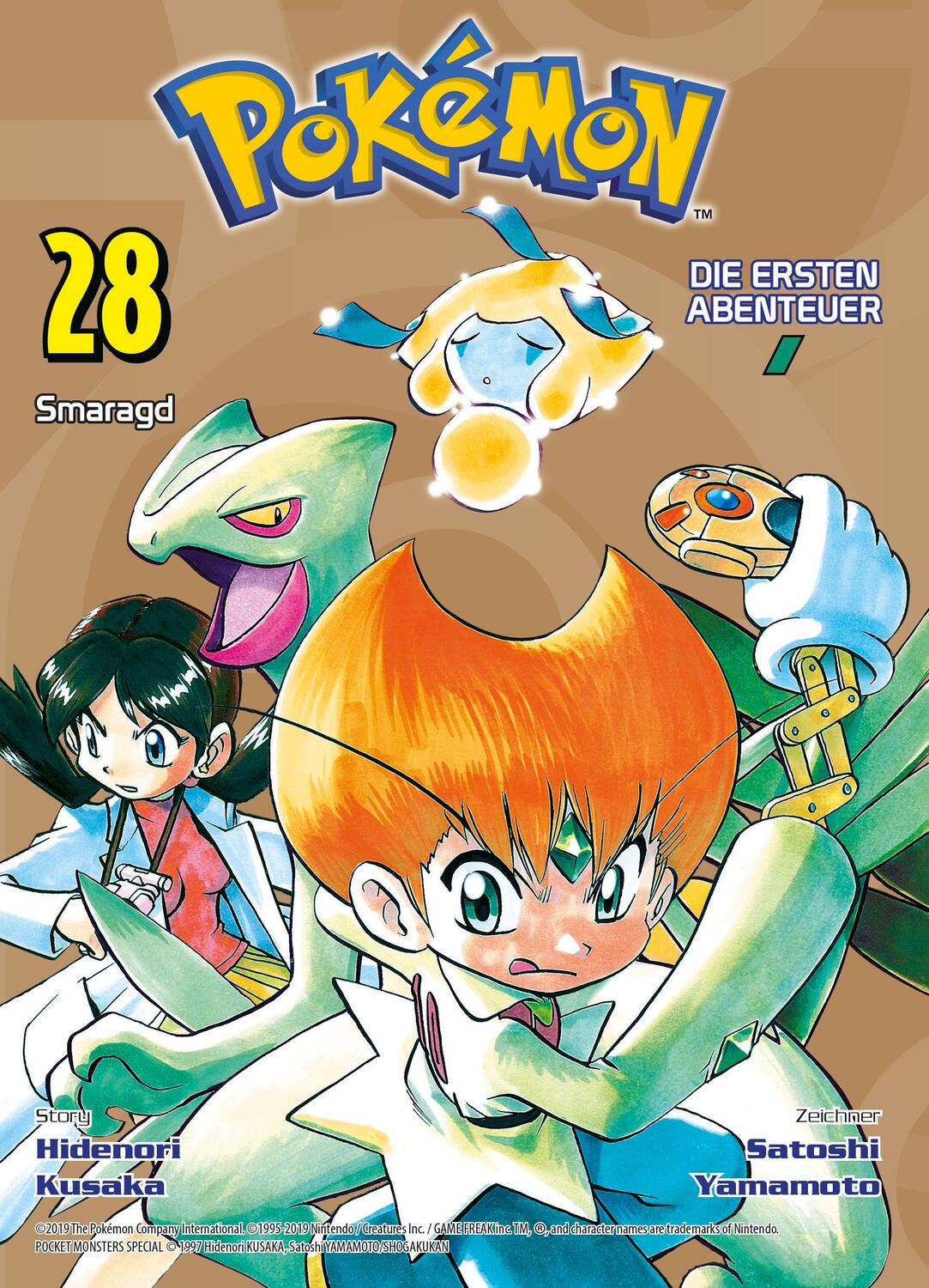 Cover: 9783741613883 | Pokémon - Die ersten Abenteuer | Bd. 28: Smaragd | Hidenori Kusaka
