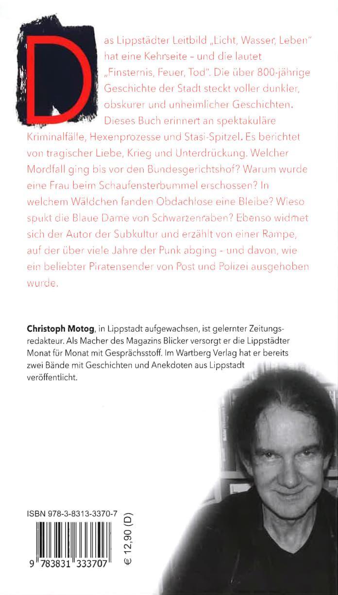 Rückseite: 9783831333707 | SCHÖN &amp; SCHAURIG - Dunkle Geschichten aus Lippstadt | Christoph Motog