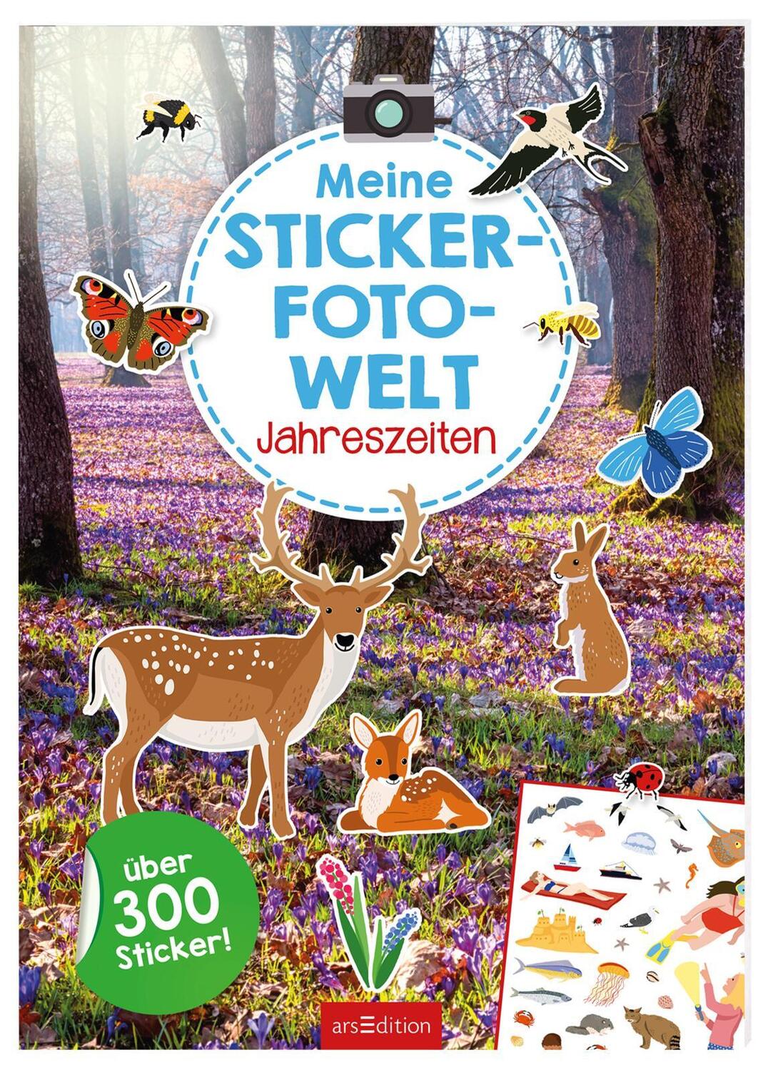 Cover: 9783845845555 | Meine Sticker-Fotowelt - Jahreszeiten | Über 300 Sticker | Taschenbuch