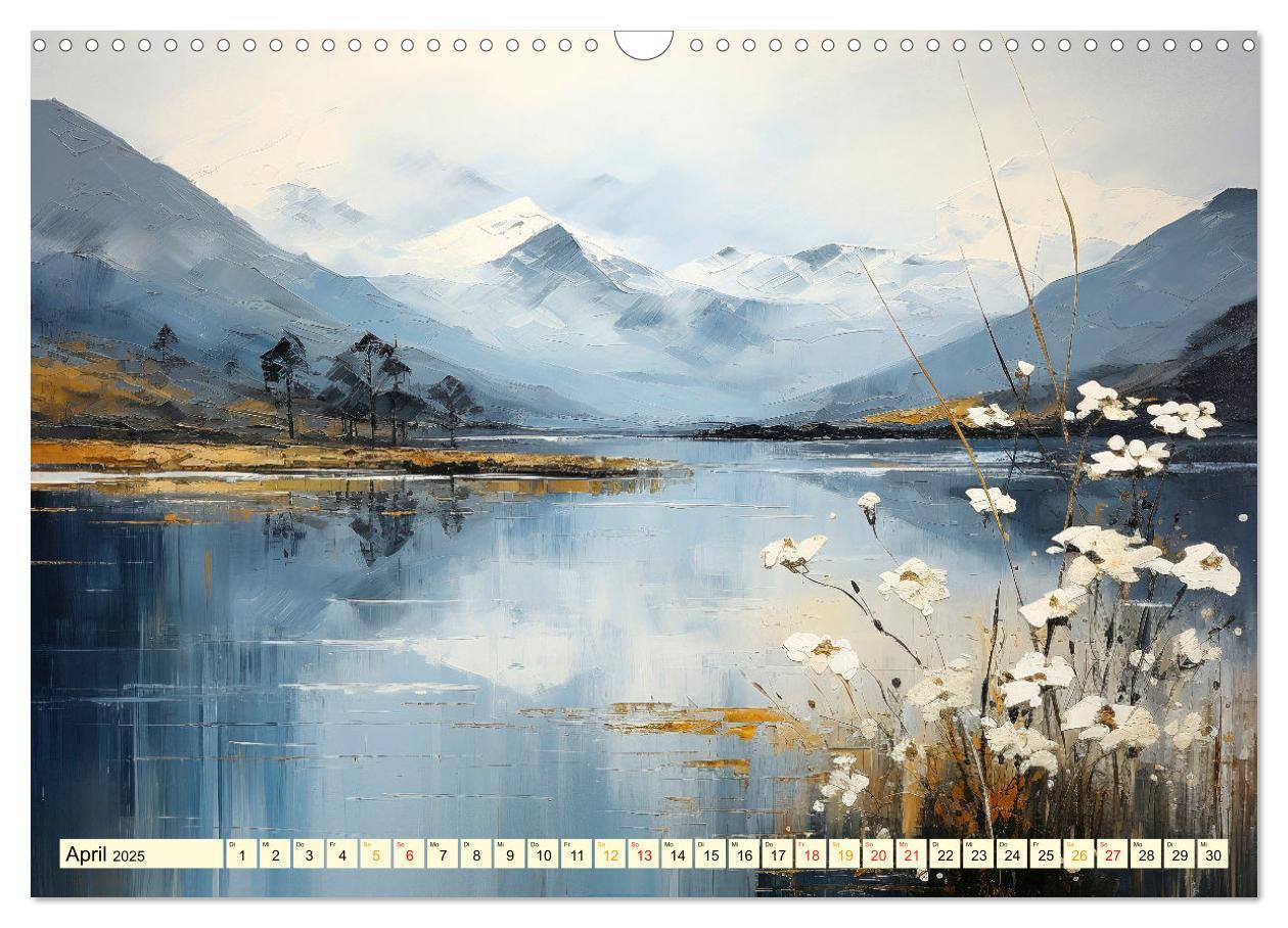 Bild: 9783383839085 | Eine Landschaft im Jahr (Wandkalender 2025 DIN A3 quer), CALVENDO...