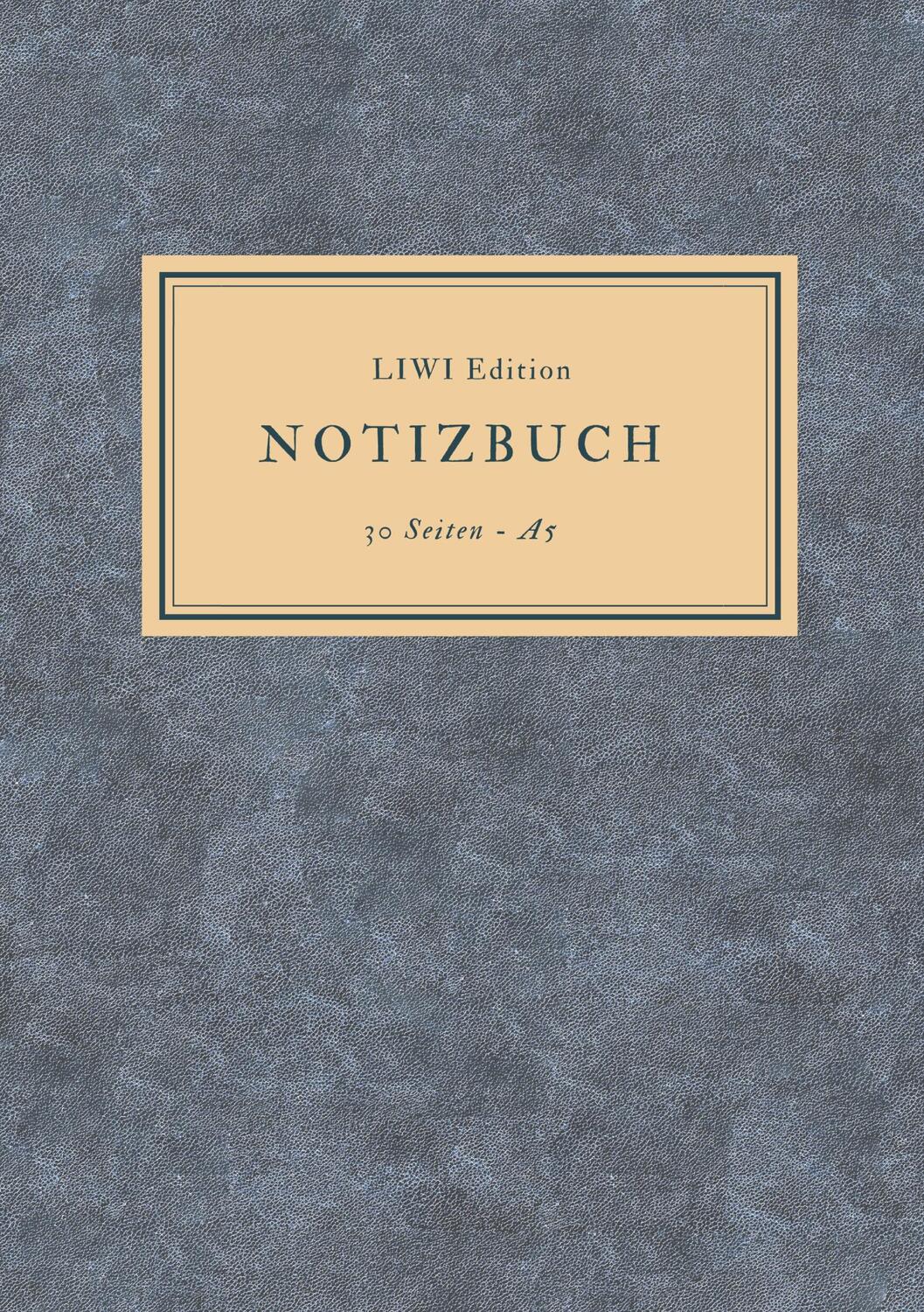 Cover: 9783965425132 | Dünnes Notizbuch A5 liniert - Notizheft 30 Seiten 90g/m² -...