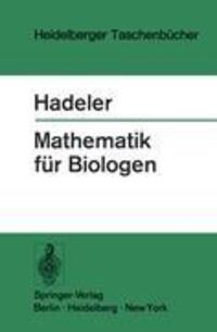 Cover: 9783540062363 | Mathematik für Biologen | K. P. Hadeler | Taschenbuch | Paperback