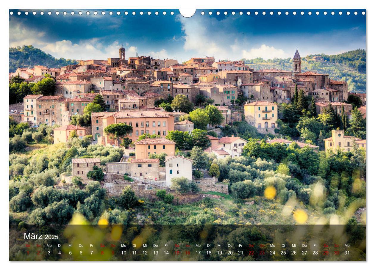 Bild: 9783435371198 | Toskana - spür den Sommer (Wandkalender 2025 DIN A3 quer), CALVENDO...