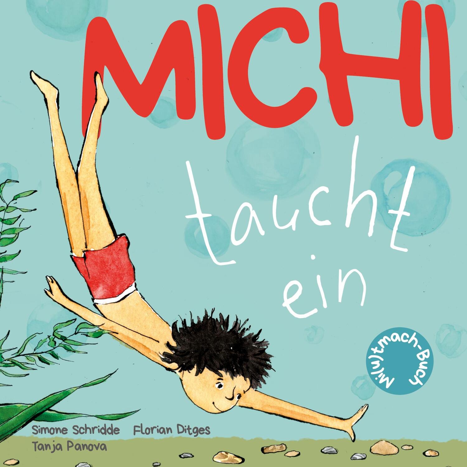 Cover: 9783758363832 | Michi taucht ein | Schwimmenlernen ohne Angst. Bilderbuch ab 3 Jahren