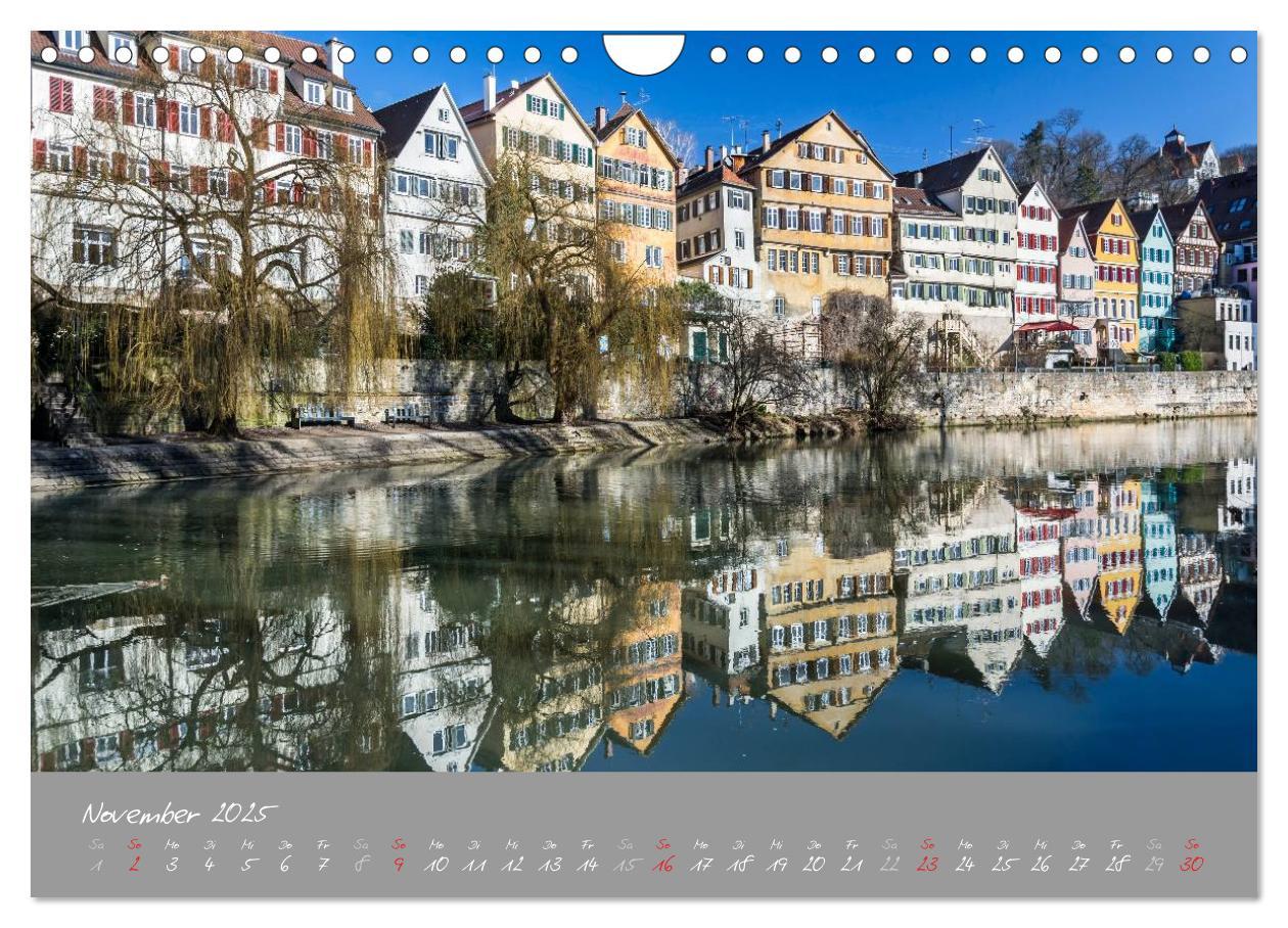 Bild: 9783435571796 | Zwölf Monate in Tübingen (Wandkalender 2025 DIN A4 quer), CALVENDO...