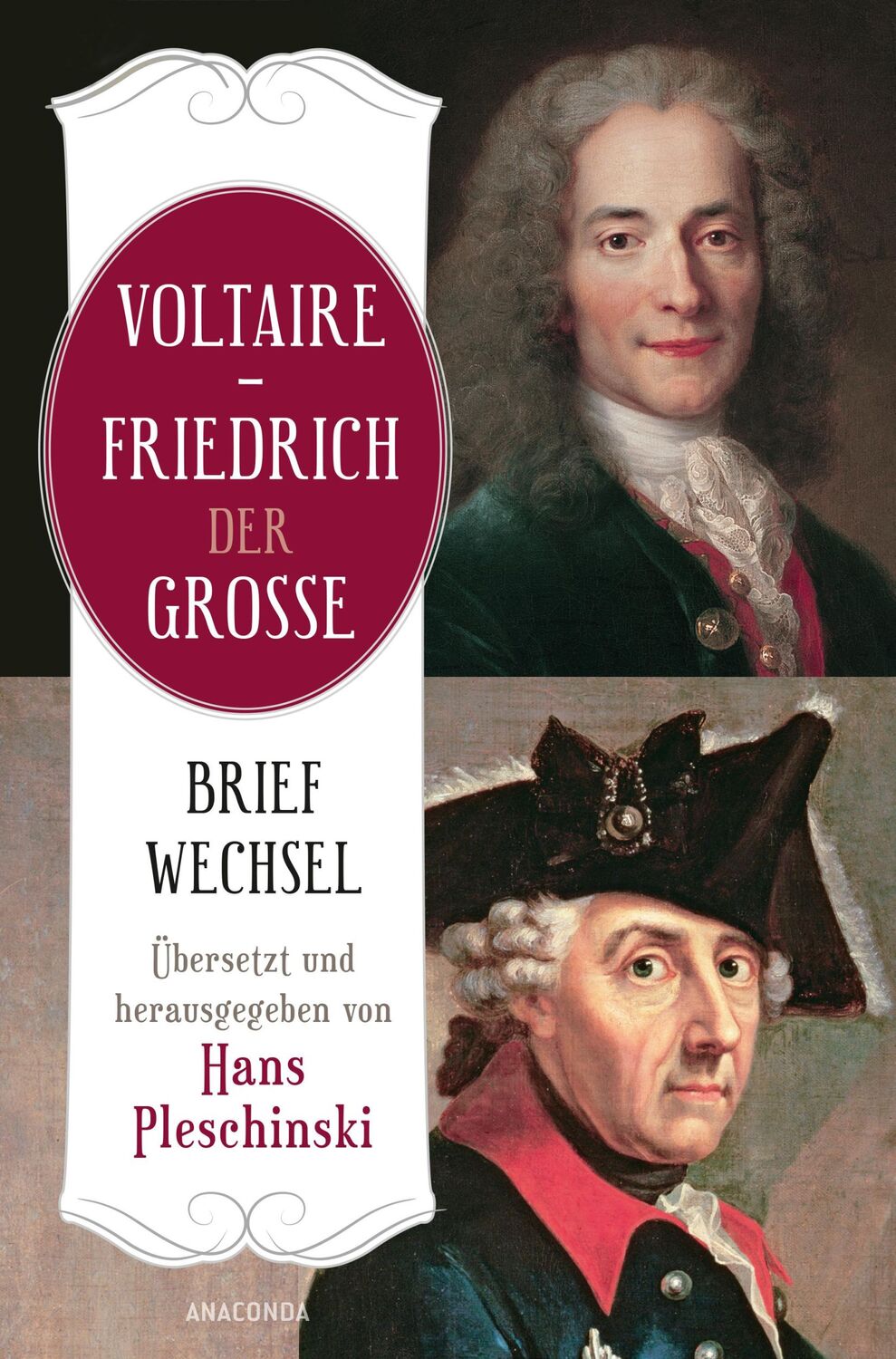 Cover: 9783730612156 | Voltaire - Friedrich der Große. Briefwechsel | Hans Pleschinski | Buch