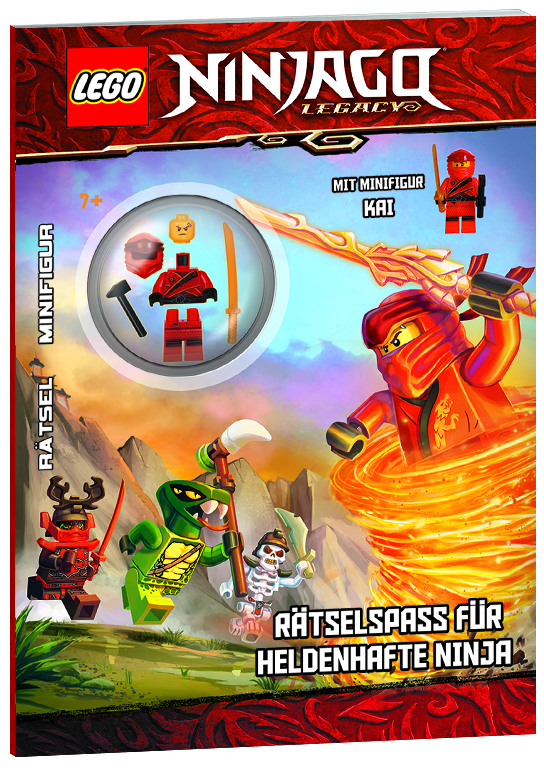 Cover: 9783960805861 | LEGO® Ninjago® - Rätselspaß für heldenhafte Ninja, m. 1 Beilage | Buch