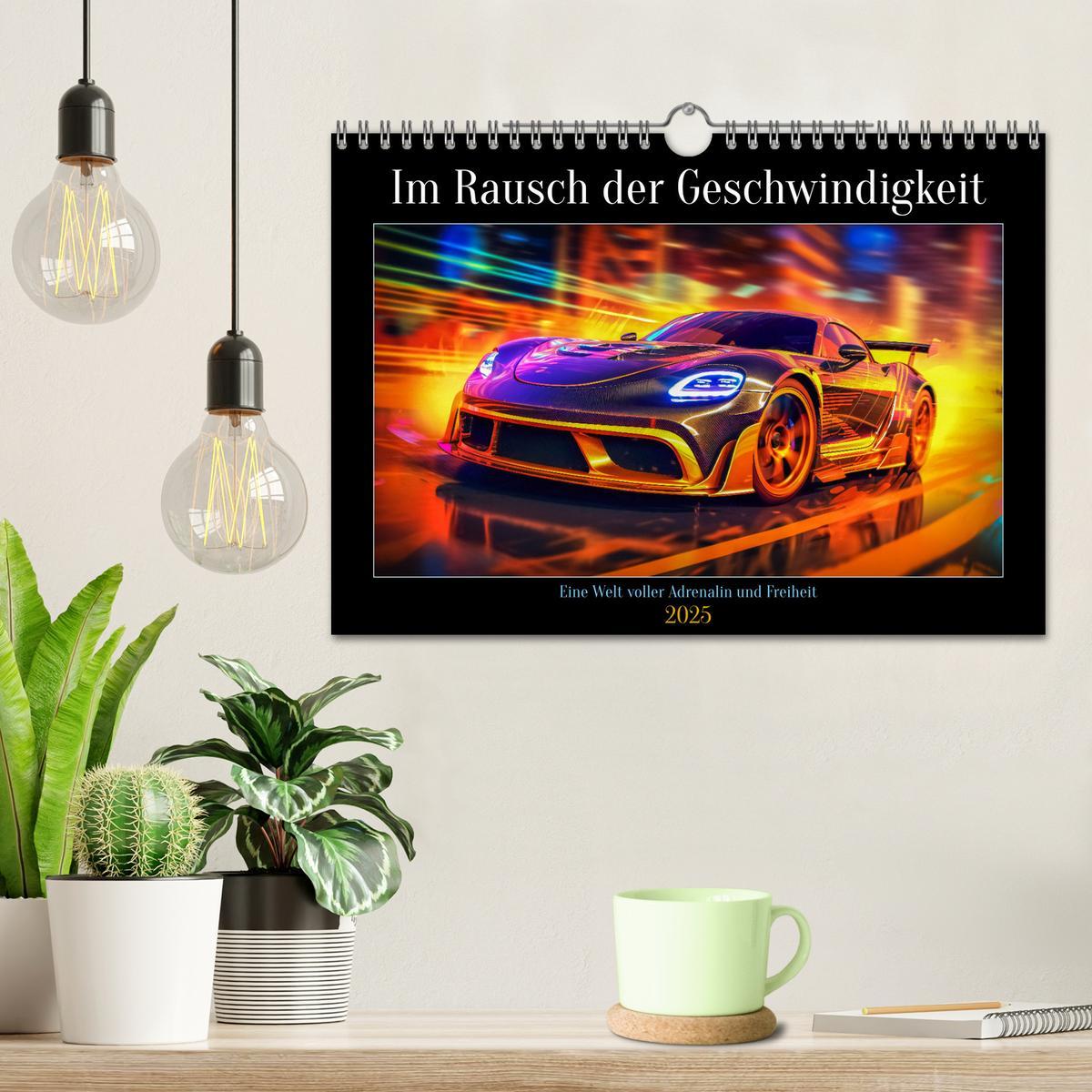 Bild: 9783435013395 | Im Rausch der Geschwindigkeit (Wandkalender 2025 DIN A4 quer),...