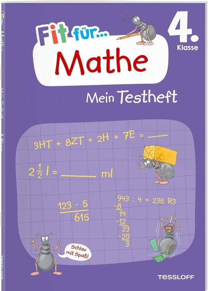 Cover: 9783788625153 | Fit für Mathe 4. Klasse. Mein Testheft | Julia Meyer | Broschüre