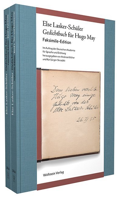 Cover: 9783835334472 | Gedichtbuch für Hugo May, 2 Bde. | Faksimile-Edition | Lasker-Schüler