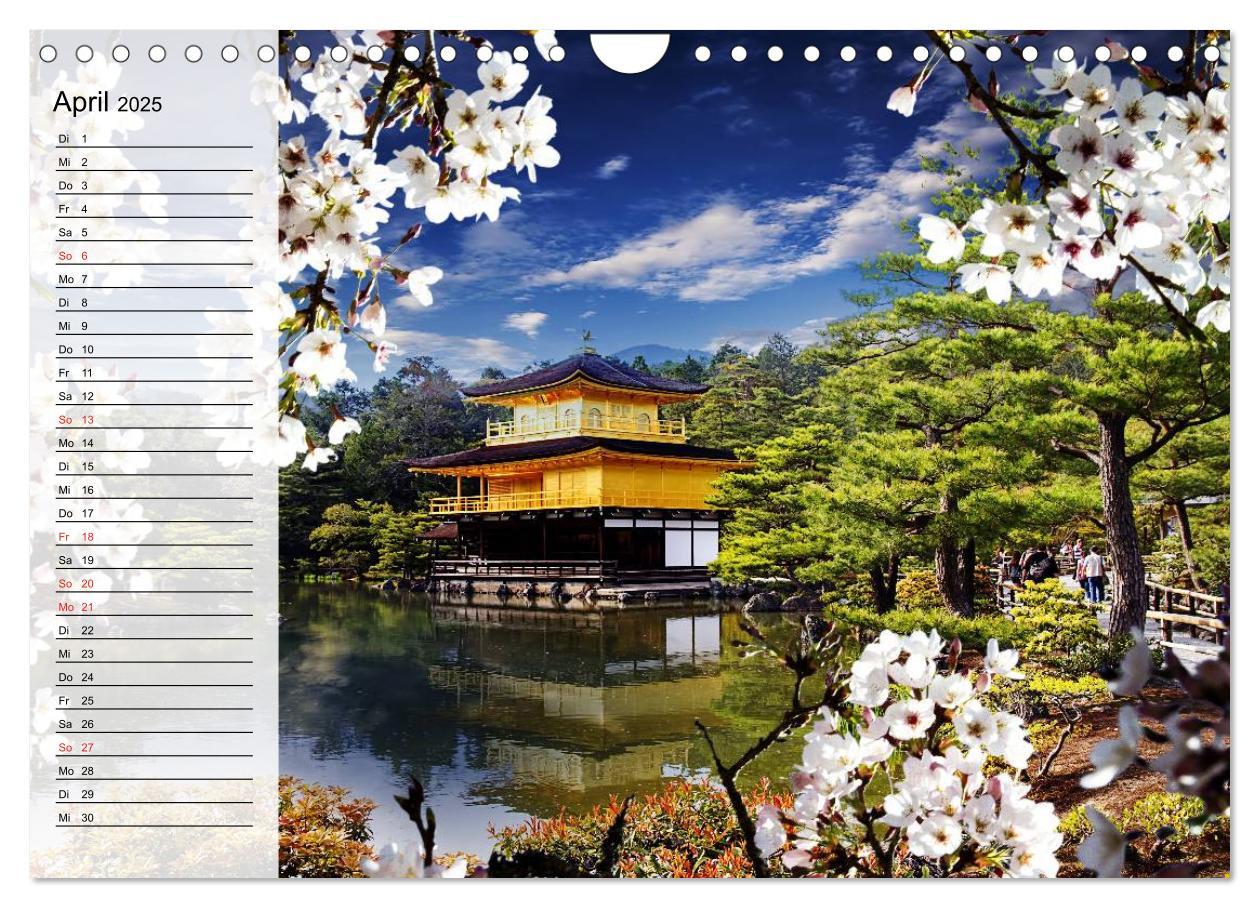 Bild: 9783435624584 | Japan. Im Land der aufgehenden Sonne (Wandkalender 2025 DIN A4...