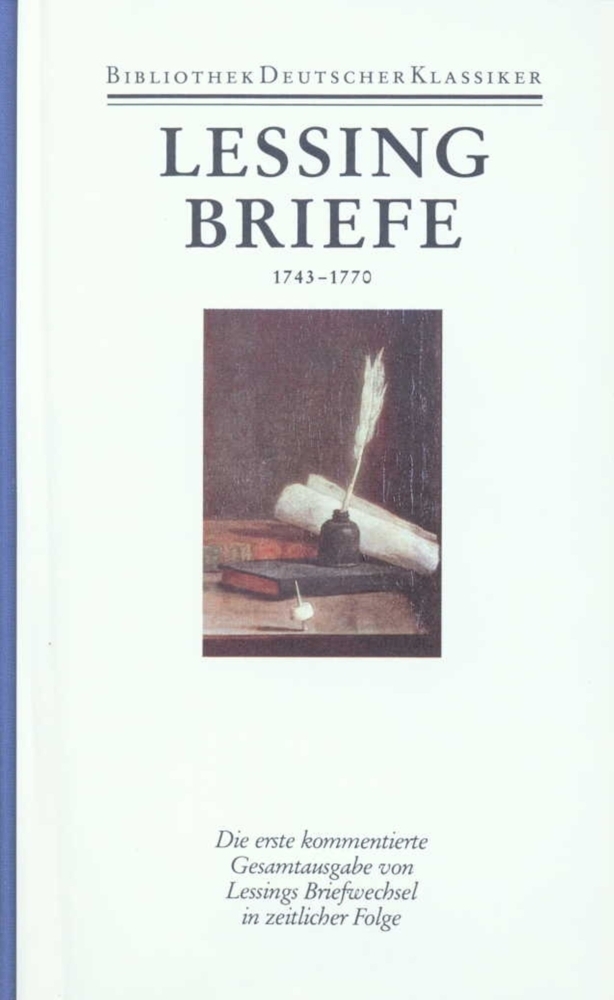 Cover: 9783618611509 | Briefe von und an Lessing 1743-1770 | Hrsg. v. Helmut Kiesel | Lessing