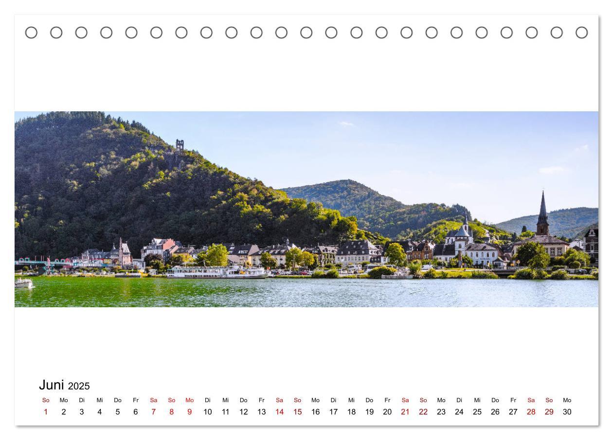 Bild: 9783435184774 | Mosel im Panorama (Tischkalender 2025 DIN A5 quer), CALVENDO...