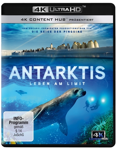 Cover: 4250128420433 | Antarktis - Leben am Limit | 4K Ultra HD Blu-ray | Bouvier (u. a.)