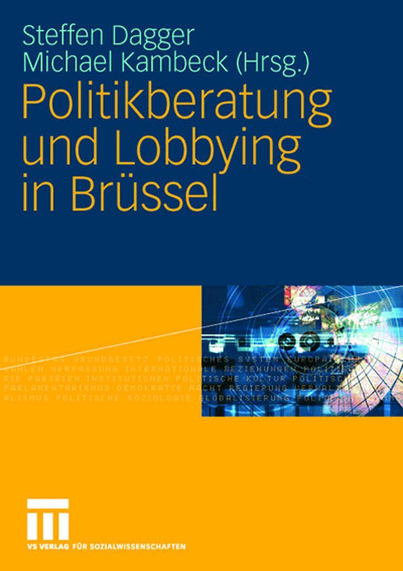 Cover: 9783531153889 | Politikberatung und Lobbying in Brüssel | Michael Kambeck (u. a.)