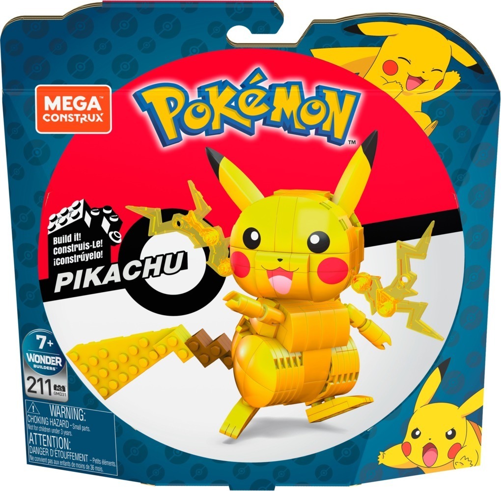 Cover: 887961852233 | Mega Construx Pokémon Pikachu | Stück | In Karton | 2021 | Mattel