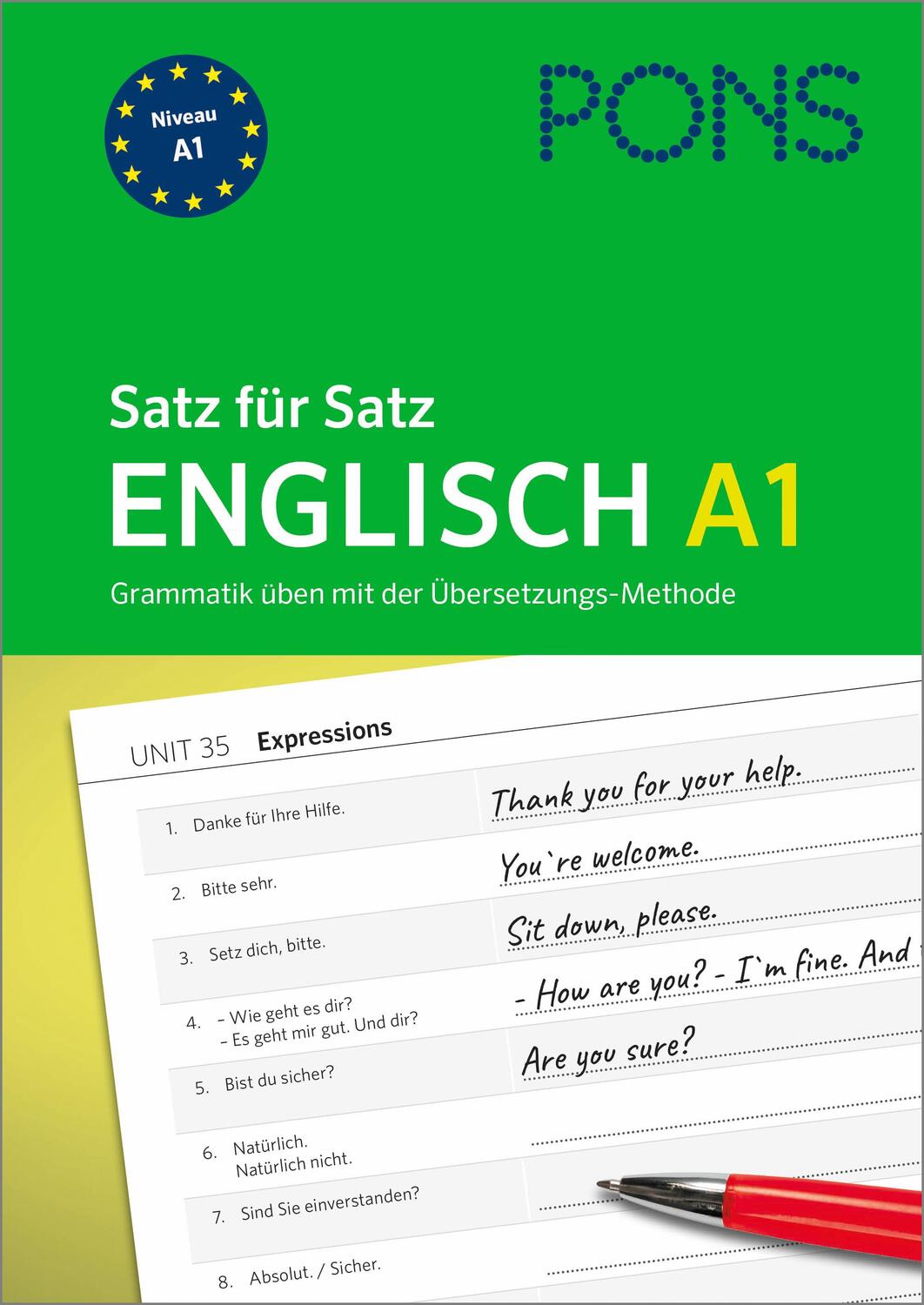 Cover: 9783125660496 | PONS Satz für Satz Englisch A1 | Taschenbuch | 160 S. | Deutsch | 2024