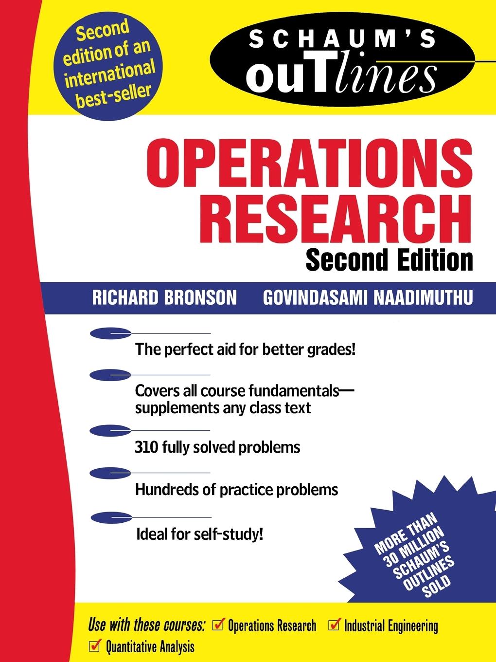 Cover: 9780070080201 | Schaum's Outline of Operations Research | Naadimuthu (u. a.) | Buch