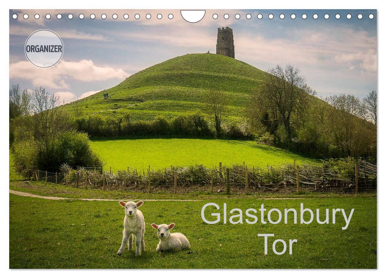 Cover: 9781325934249 | Glastonbury Tor (Wall Calendar 2024 DIN A4 landscape), CALVENDO 12...