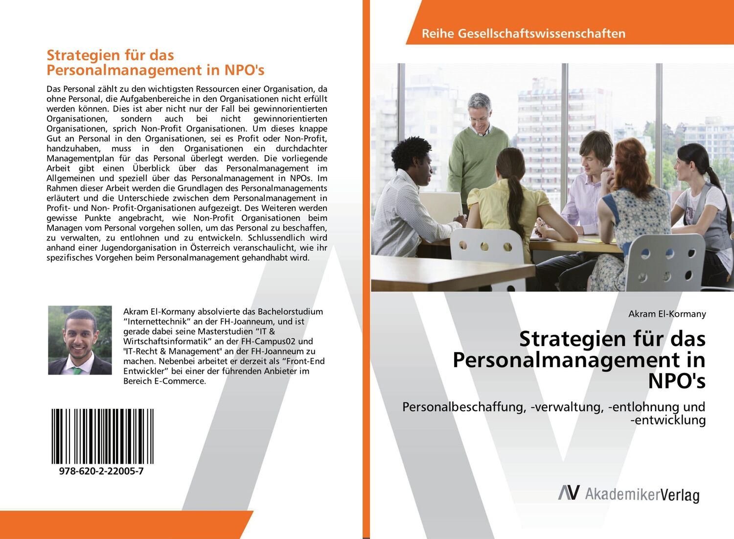 Cover: 9786202220057 | Strategien für das Personalmanagement in NPO's | Akram El-Kormany