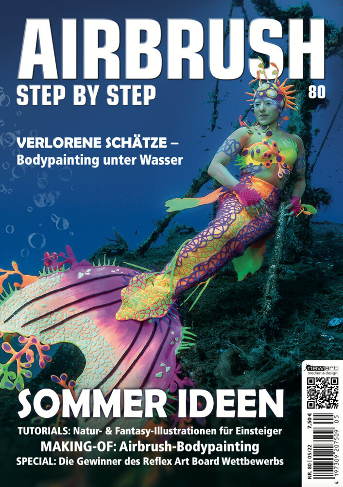 Cover: 9783941656680 | Airbrush Step by Step 80 | Sommer-Ideen | Peter Tronser (u. a.) | Buch