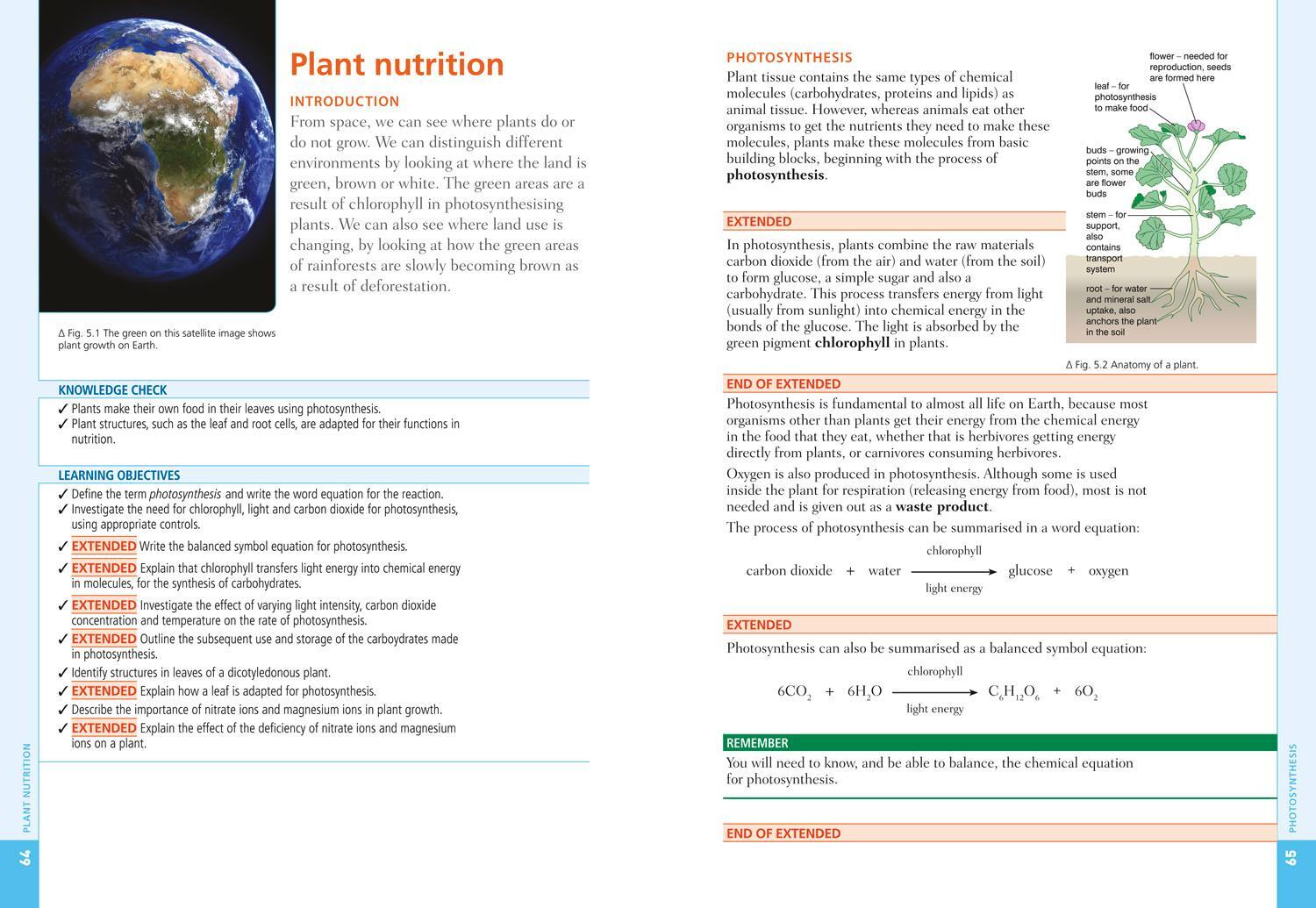 Bild: 9780008191573 | Cambridge IGCSE(TM) Co-ordinated Sciences Biology Student's Book