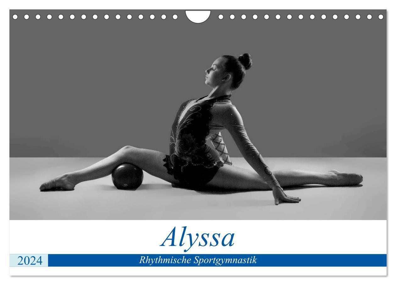Cover: 9783383038754 | Rhythmisch Sportgymnastik - Alyssa (Wandkalender 2024 DIN A4 quer),...