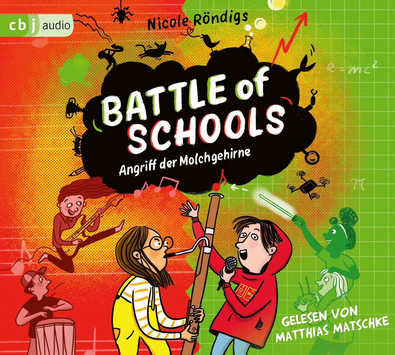 Cover: 9783837165319 | Battle of Schools - Angriff der Molchgehirne | Nicole Röndigs | CD