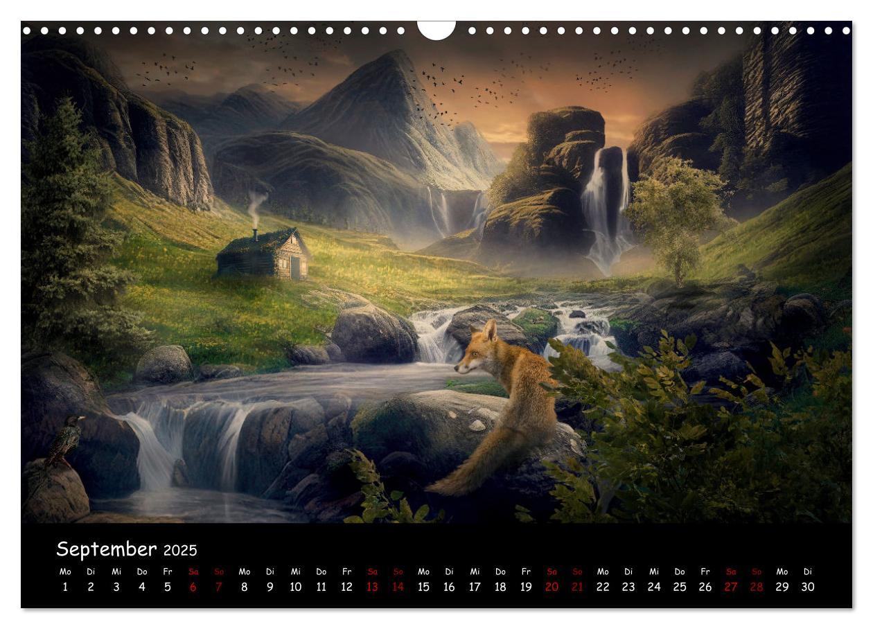 Bild: 9783383910319 | Ein Traum von Einsamkeit (Wandkalender 2025 DIN A3 quer), CALVENDO...