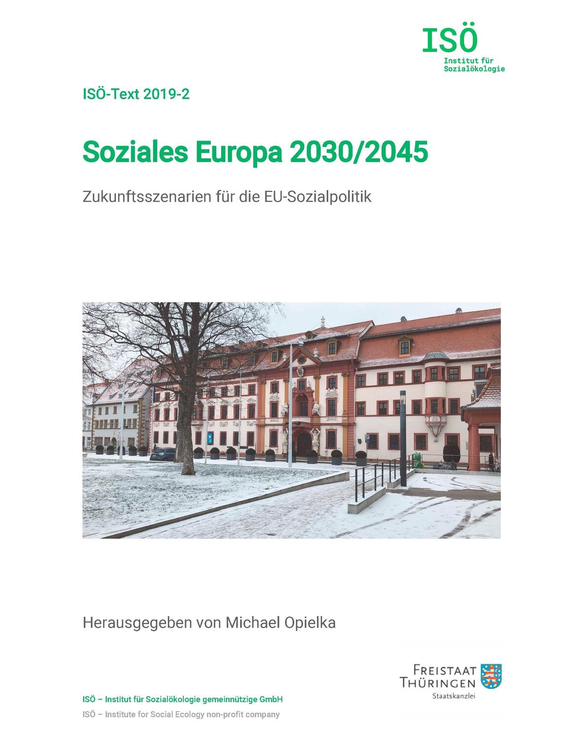 Cover: 9783748141129 | Soziales Europa 2030/2045 | Zukunftsszenarien für die EU-Sozialpolitik
